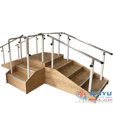 下肢康复运动器(训练用扶梯、三面 实木款)