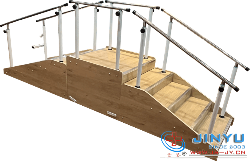 下肢康复运动器(训练用扶梯、二面 实木款)