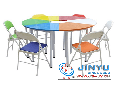 彩色团体活动桌(6色)